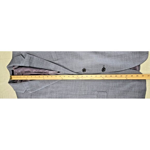 NWOT Lauren Ralph Lauren Black Label Blazer 44S Gray Wool Stretch Men's Jacket - Picture 16 of 16